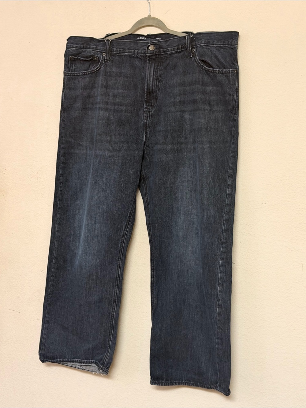 Old Navy 90s baggy jeans mens 44x32 Black Jack straight leg